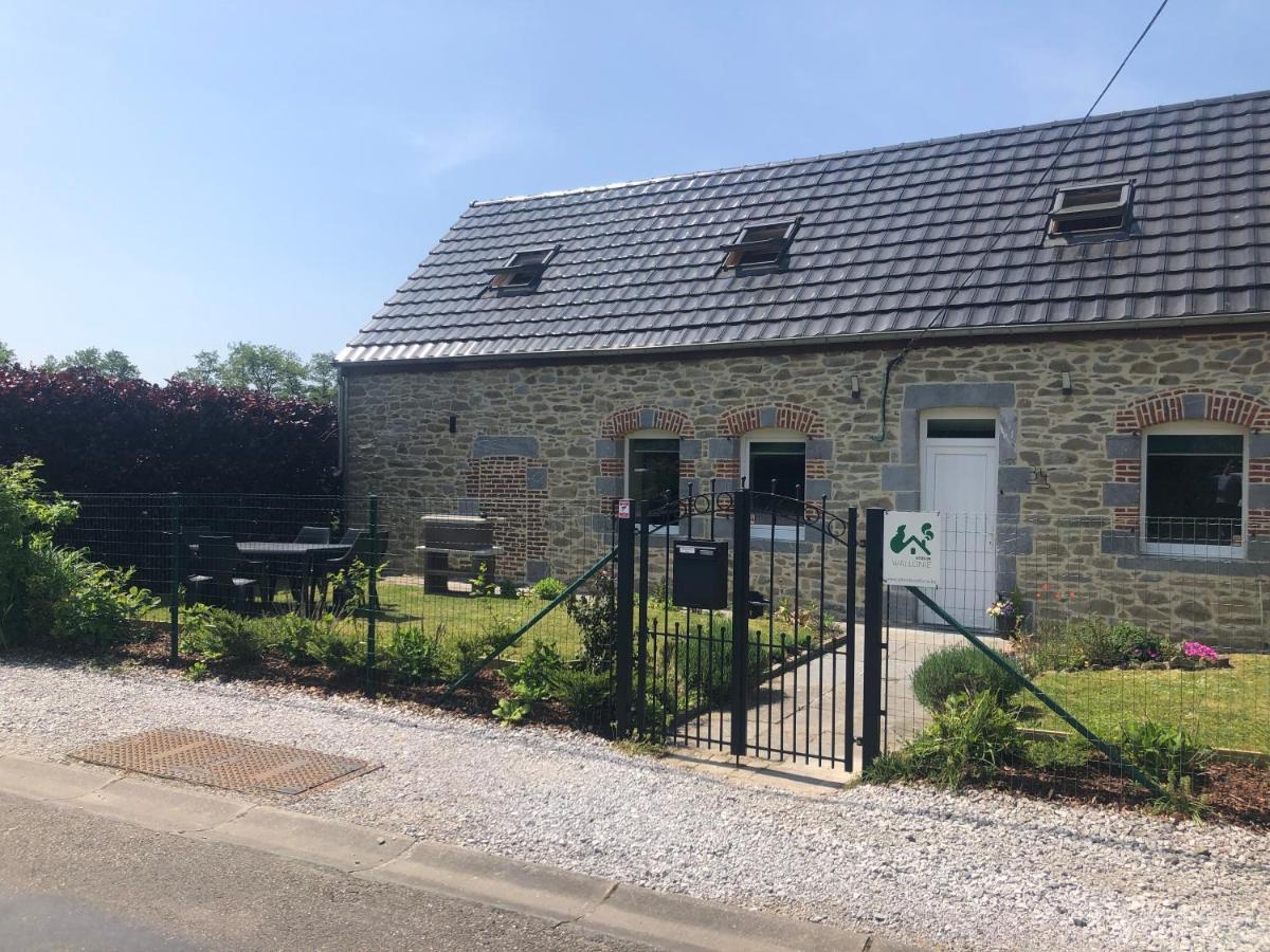 Le Temps D'Un Souffle - Gite Rural 3 Epis Sivry-Rance Exterior foto